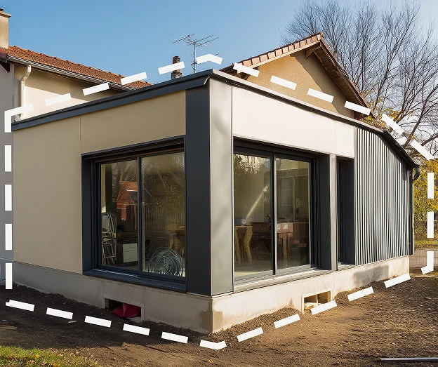 agrandissement maison à Cormeilles-en-Parisis dans le Val-d’Oise 95