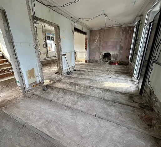 demolition de mur à Cormeilles-en-Parisis dans le Val-d’Oise 95