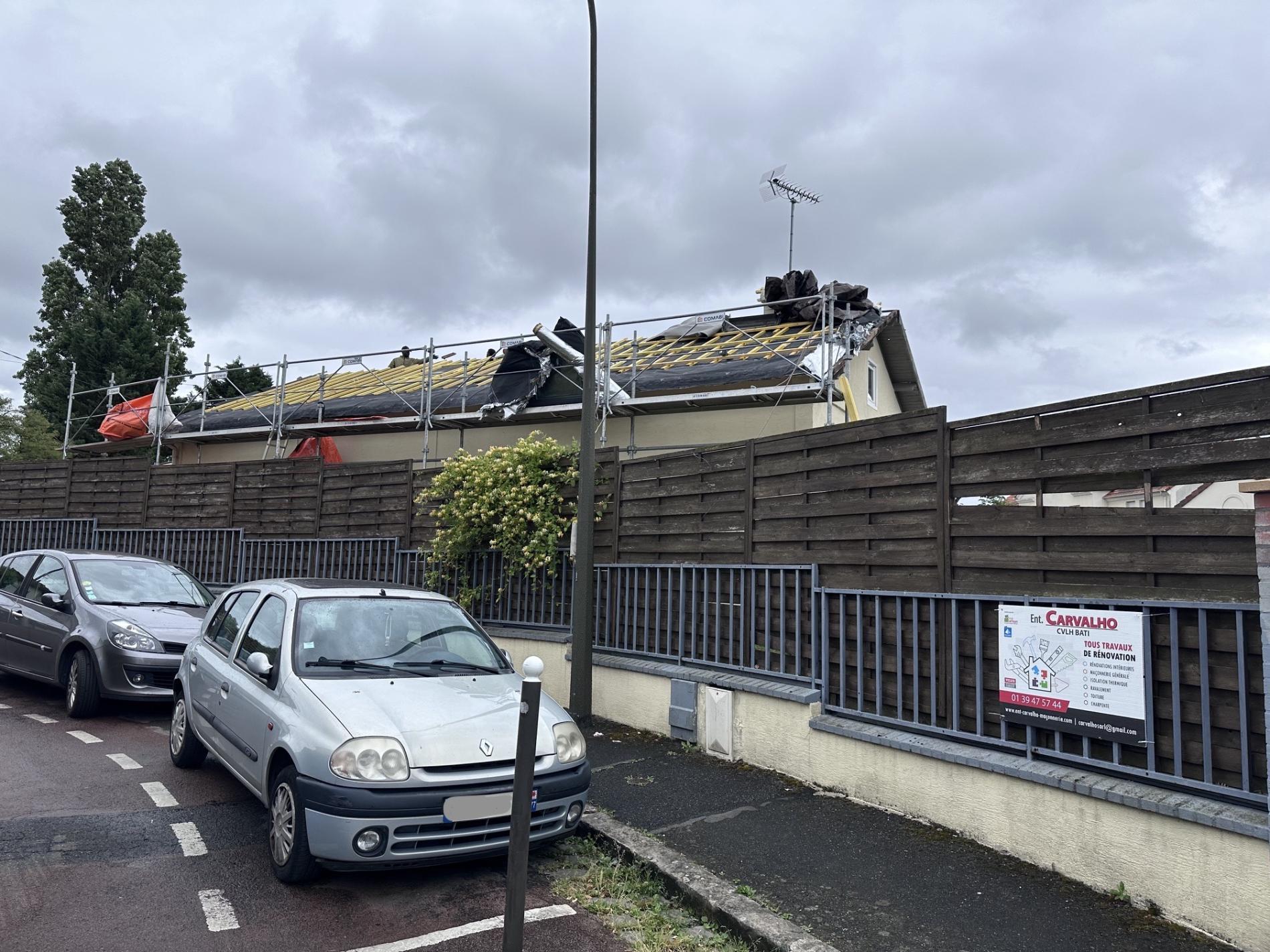 Travaux de toiture &agrave; Argenteuil