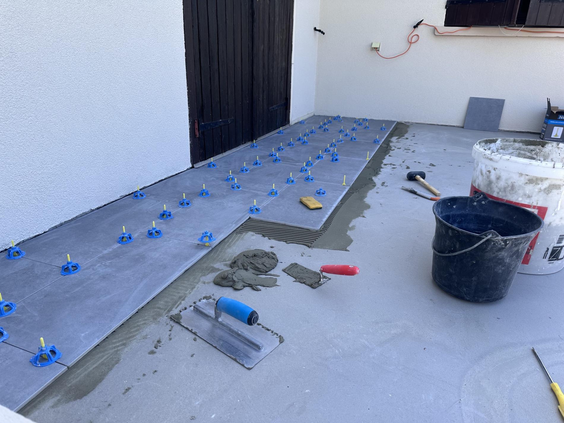Cr&eacute;ation d'une terrasse moderne &agrave; Argenteuil
