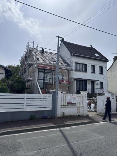 Travaux en cours d'ITI à Ermont